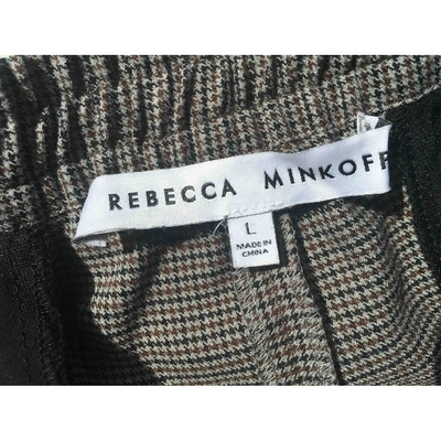 Pre-owned Rebecca Minkoff Trousers