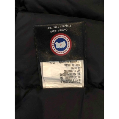 Pre-owned Canada Goose Beige Synthetic Coat