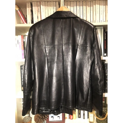 Pre-owned Jitrois Black Leather Jacket