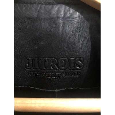 Pre-owned Jitrois Black Leather Jacket