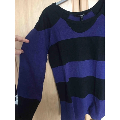 Pre-owned Isabel Marant Linen T-shirt In Purple
