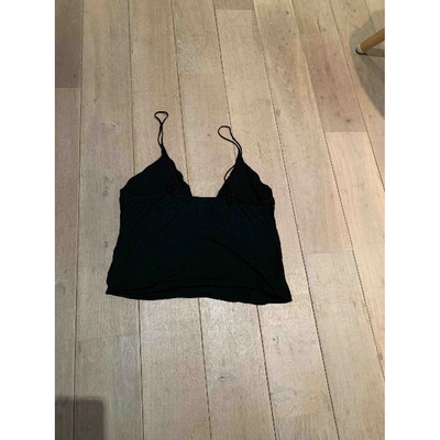 Pre-owned Costume National Camisole In Black