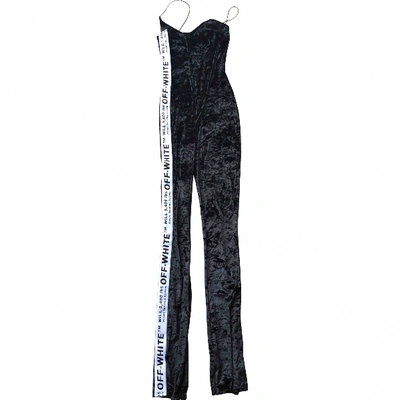 Pre-owned Off-white Jumpsuit In Black