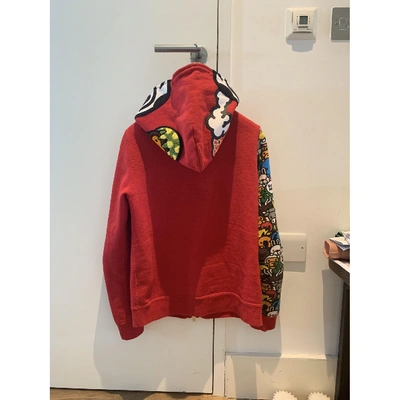 Pre-owned A Bathing Ape Red Cotton Jacket