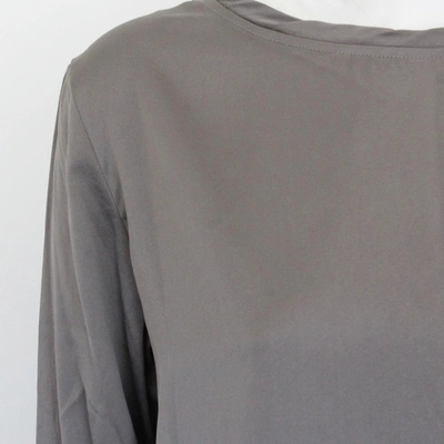 Pre-owned Golden Goose Silk Blouse In Grey