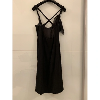 Pre-owned Moschino Cheap And Chic Mid-length Dress In Black