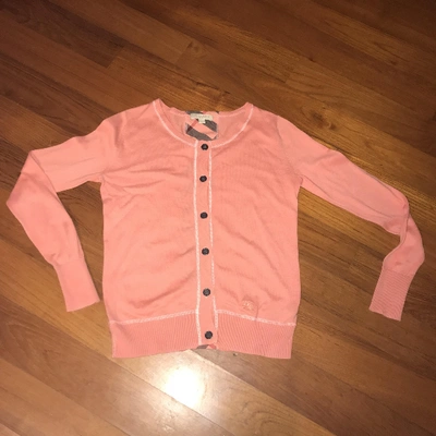 Pre-owned Burberry Cotton Knitwear