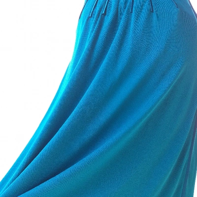 Pre-owned Zac Posen Mid-length Dress In Blue