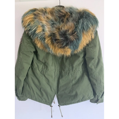 Pre-owned Alessandra Chamonix Green Cotton Coat