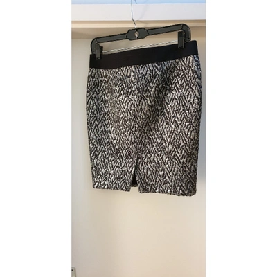 Pre-owned Roseanna Silver Cotton Skirt