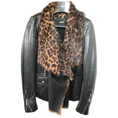 Pre-owned Barbara Bui Black Leather Jacket