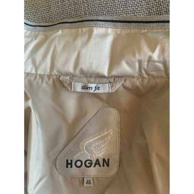 Pre-owned Hogan Jacket In Ecru