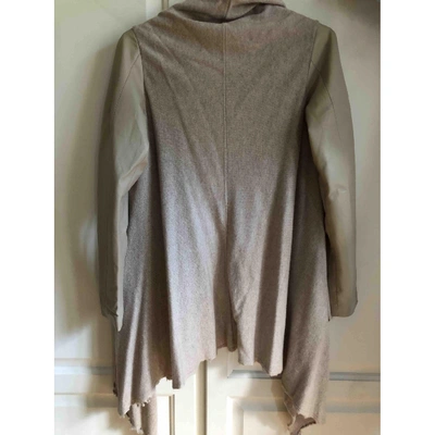 Pre-owned Zadig & Voltaire Beige Cashmere Knitwear