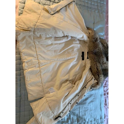Pre-owned Gucci Beige Leather Jacket
