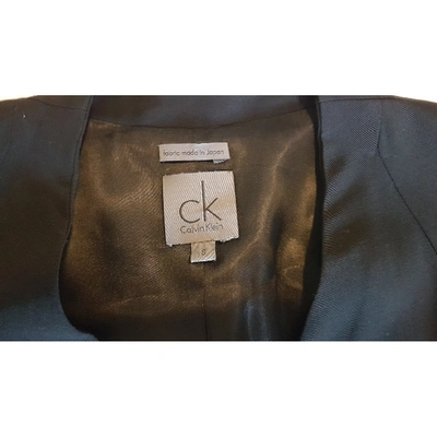 Pre-owned Calvin Klein Black Jacket