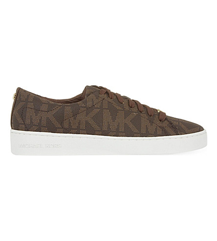michael kors sneakers womens brown