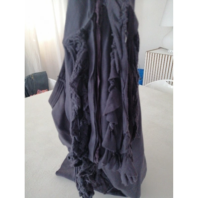 Pre-owned Clu Mid-length Dress In Anthracite