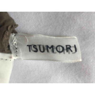 Pre-owned Tsumori Chisato Khaki Cotton  Top