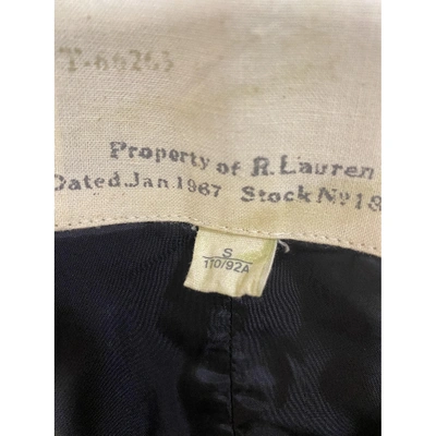 Pre-owned Ralph Lauren Vest In Green