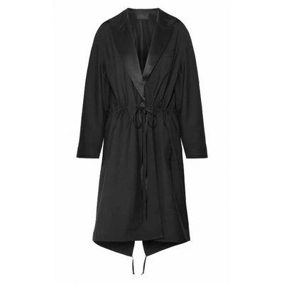 Pre-owned Alexander Wang Black Silk Coat