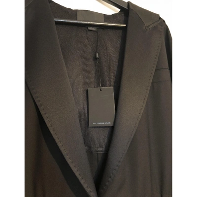 Pre-owned Alexander Wang Black Silk Coat