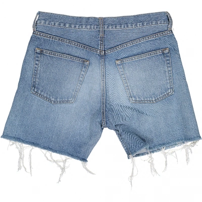 Pre-owned Balenciaga Blue Cotton Shorts