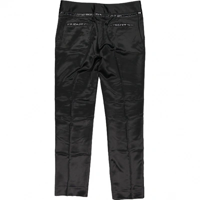 Pre-owned Balenciaga Trousers In Black