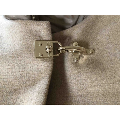 Pre-owned Fay Camel Wool Coat