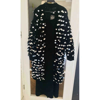 Pre-owned Diane Von Furstenberg Maxi Dress In Black