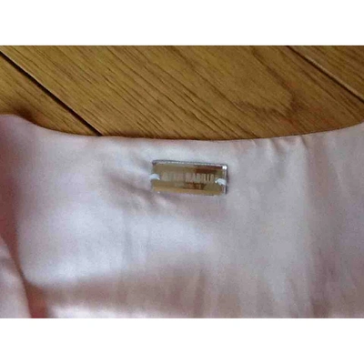 Pre-owned Alexis Mabille Pink Cotton Top