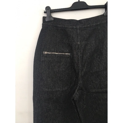 Pre-owned Isabel Marant Black Cotton Jeans
