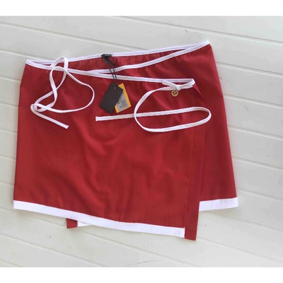 Pre-owned Fendi One-piece Swimsuit In Red