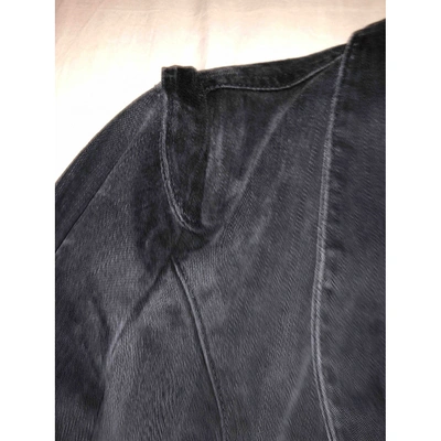 Pre-owned Current Elliott Short Vest In Black