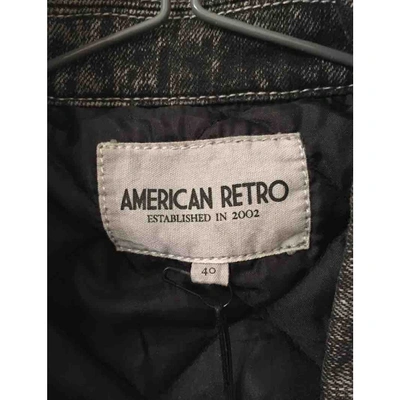Pre-owned American Retro Grey Cotton Jacket