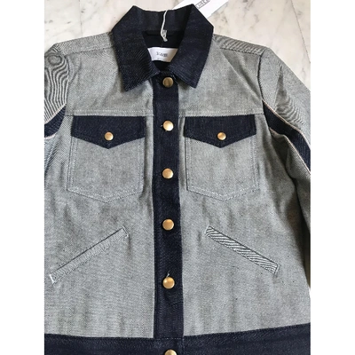 Pre-owned Closed Short Waistcoat In Blue