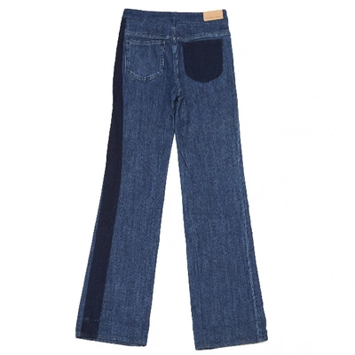 Pre-owned See By Chloé Blue Cotton - Elasthane Jeans