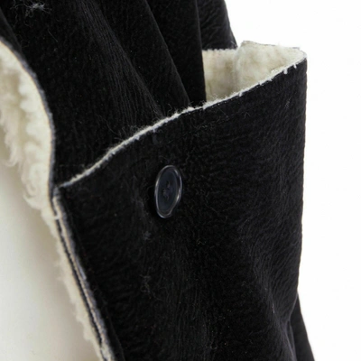 Pre-owned Alexander Mcqueen Wool Coat In Black