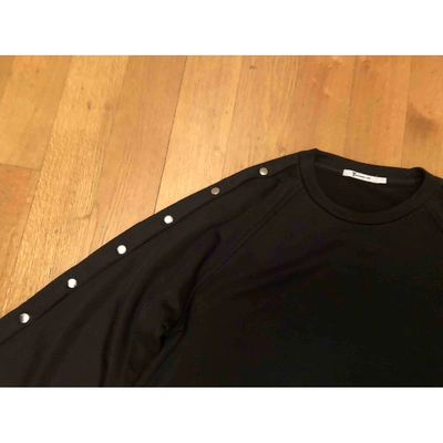 Pre-owned Alexander Wang T Black Cotton Knitwear