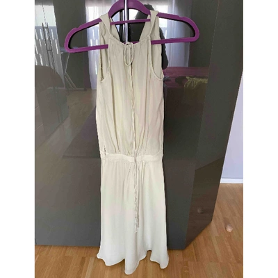 Pre-owned Mason Silk Mid-length Dress In Other