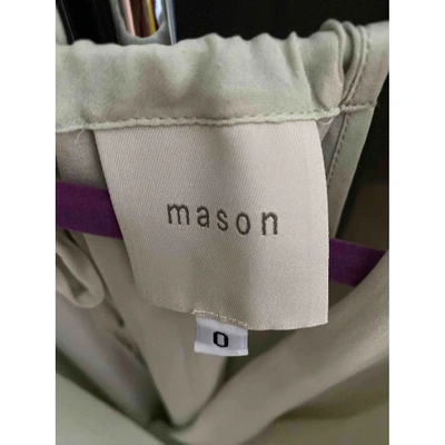 Pre-owned Mason Silk Mid-length Dress In Other