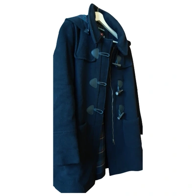 Pre-owned Gloverall Black Wool Coat