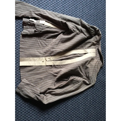 Pre-owned Kenzo Suit Jacket In Khaki