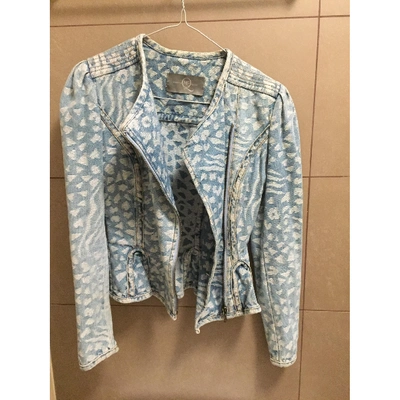Pre-owned Mcq By Alexander Mcqueen Jacket In Blue