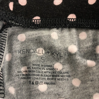 Pre-owned Kendall + Kylie Trousers In Black