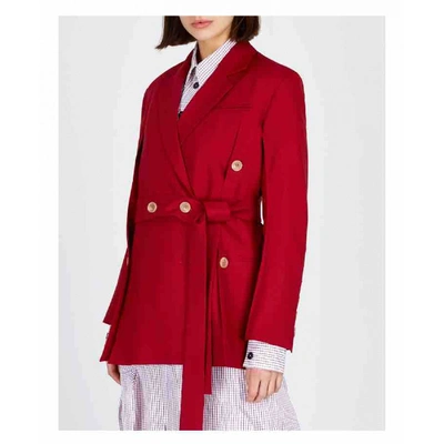 Pre-owned Eudon Choi Red Wool Jacket