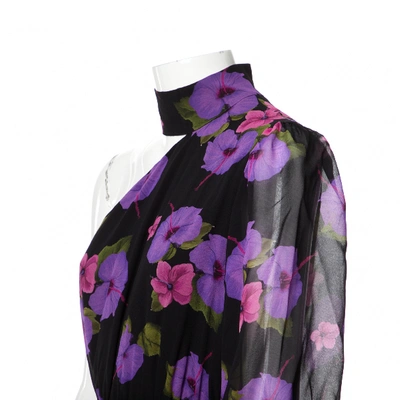 Pre-owned Borgo De Nor Multicolour Silk Dress