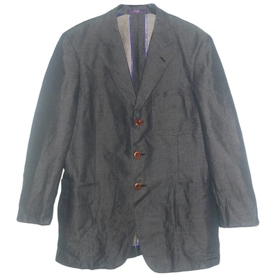 Pre-owned Paul Smith Grey Cotton Coat
