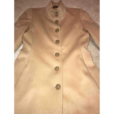 Pre-owned Harrods Beige Cashmere Coat