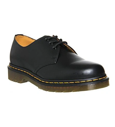 Shop Dr. Martens 1461 3-eye Leather Shoes In Black