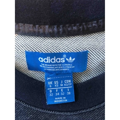 Pre-owned Adidas Originals Mini Dress In Blue
